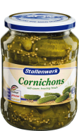 Cornichons sweet-sour, crunchy and fresh