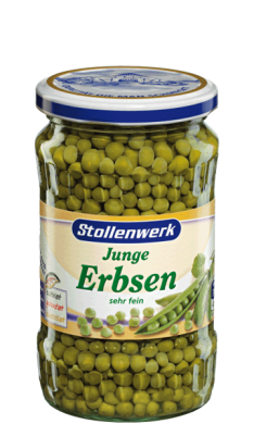 Peas very fine - tin