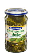 Selected pickled gherkins  