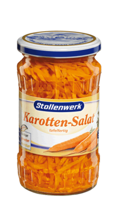 Karotten-Salat
Streifen  - Konserve