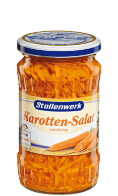 Karotten-Salat
Streifen  - Konserve