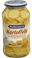 Kartoffeln Scheiben küchenfertig gekocht, auch für Bratkartoffeln und Salate