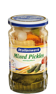 Mixed pickles spicy - tin