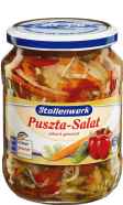Puszta-Salat pikant gewürzt