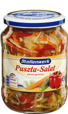 Puszta-Salat pikant gewürzt - Konserve