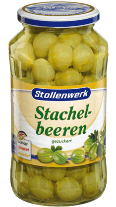 Stachelbeeren gezuckert - Konserve