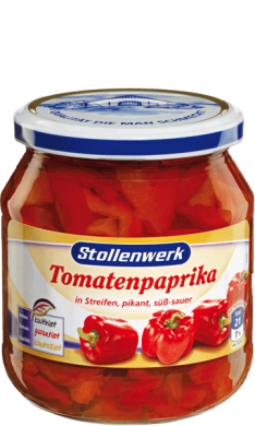 Red pepper
stripes spicy, sweet-sour - tin