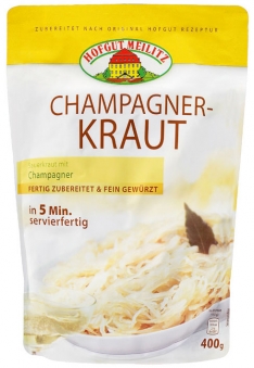 Champagnerkraut  Sauerkraut mit Champagner - Konserve