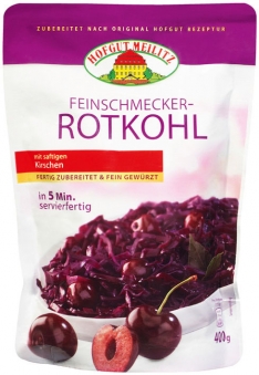 Feinschmecker-Rotkohl mit saftigen Kirschen mit saftigen Kirschen - Konserve